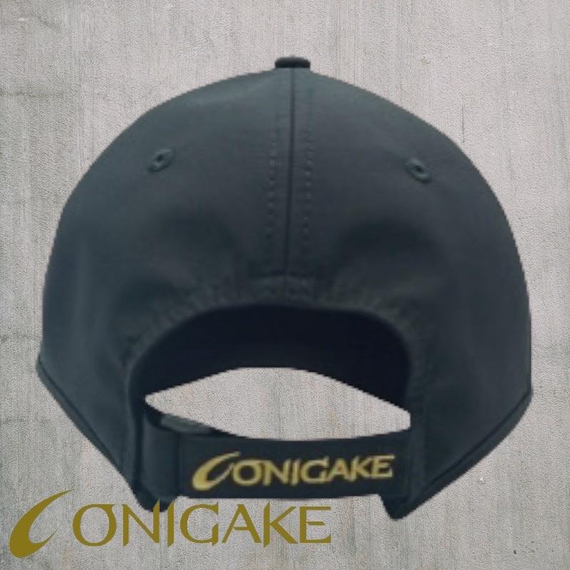 中壢鴻海釣具《ONIGAKE》YF122G 防撥水 黑色釣魚帽-細節圖2