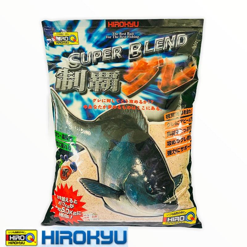 中壢鴻海釣具 《HIROKYU》 海苔の力  制霸クレ粉  G-MAX 黑毛粉 黑白毛磯釣誘餌粉-細節圖2