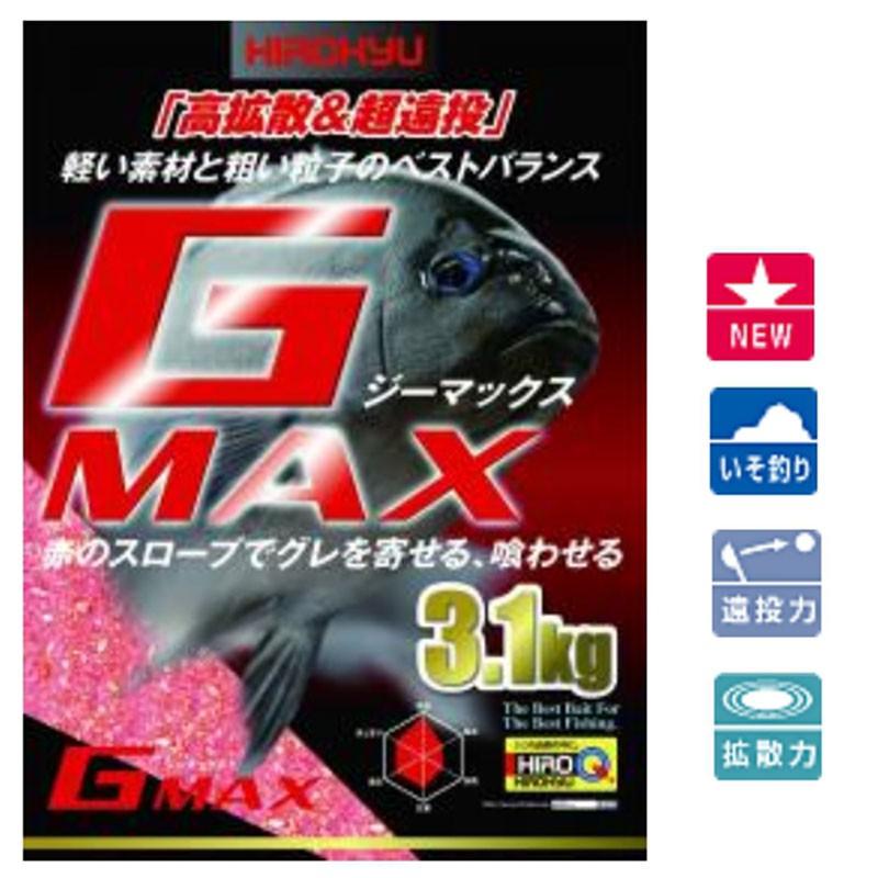 中壢鴻海釣具 《HIROKYU》 海苔の力  制霸クレ粉  G-MAX 黑毛粉 黑白毛磯釣誘餌粉-細節圖8