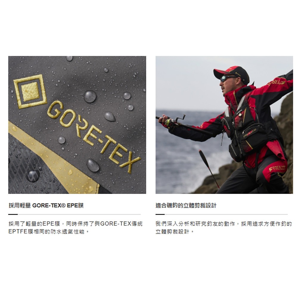 紅海釣具企業社【SHIMANO】RA-120Y LIMITED PRO Gore-Tex 釣魚套裝(25年春夏款)-細節圖6
