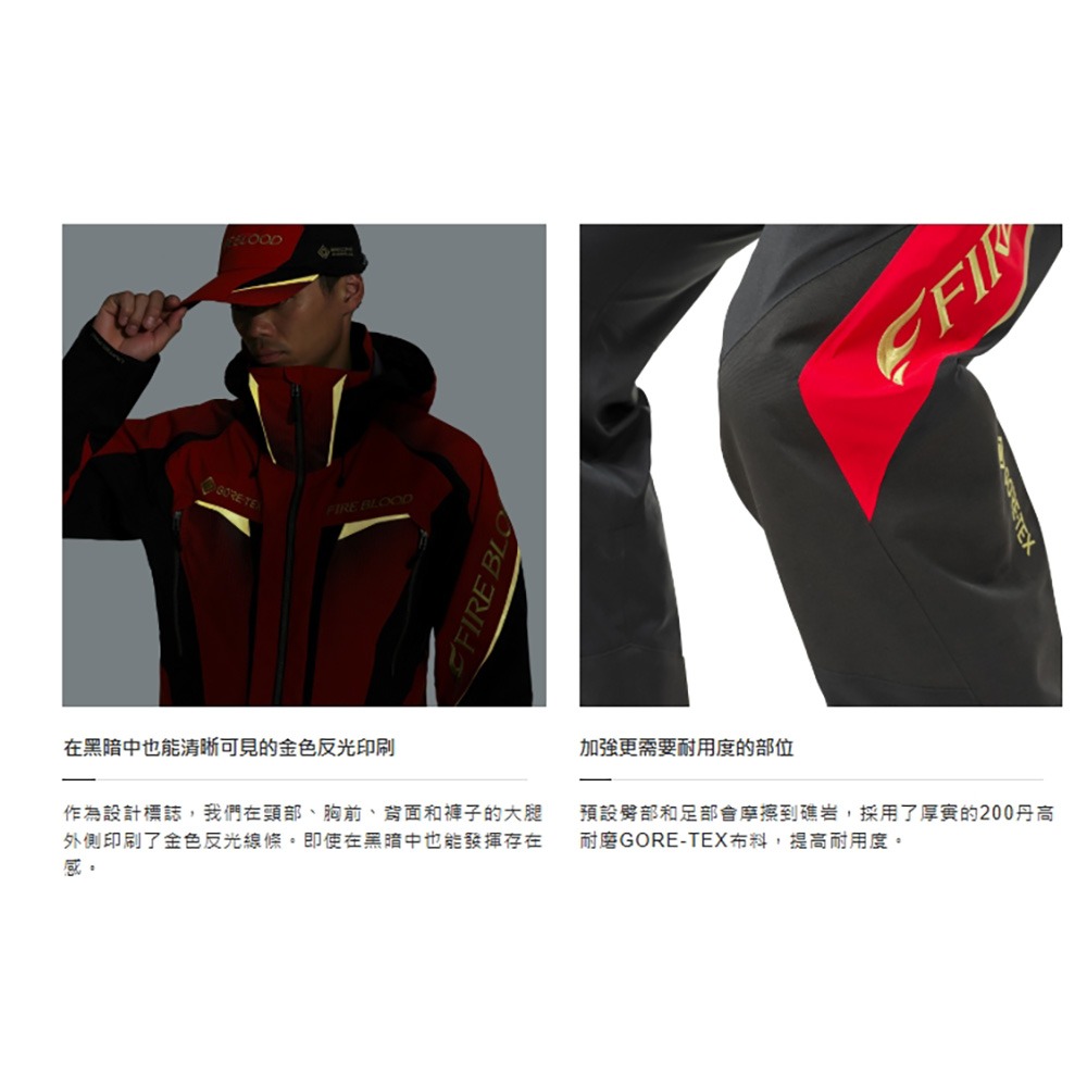 紅海釣具企業社【SHIMANO】RA-120Y LIMITED PRO Gore-Tex 釣魚套裝(25年春夏款)-細節圖8