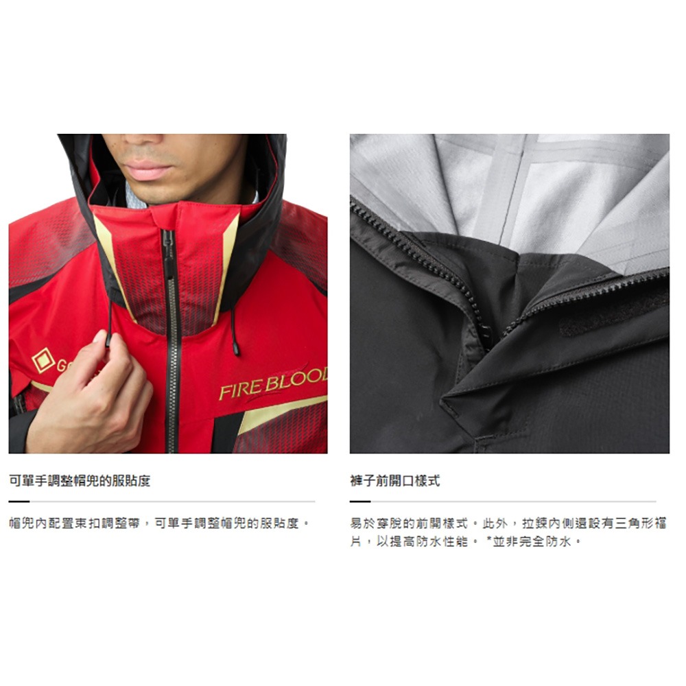 紅海釣具企業社【SHIMANO】RA-120Y LIMITED PRO Gore-Tex 釣魚套裝(25年春夏款)-細節圖11