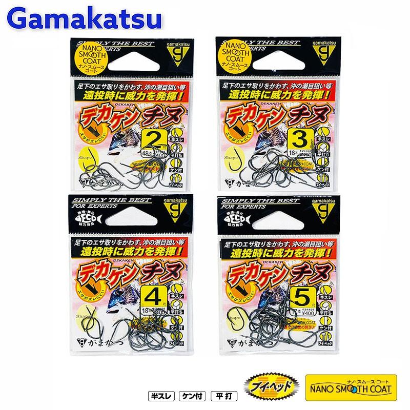 鴻海釣具企業社 《gamakatsu》デカケンチヌ 磯釣鉤 黑鯛 單背刺 魚鉤-細節圖2