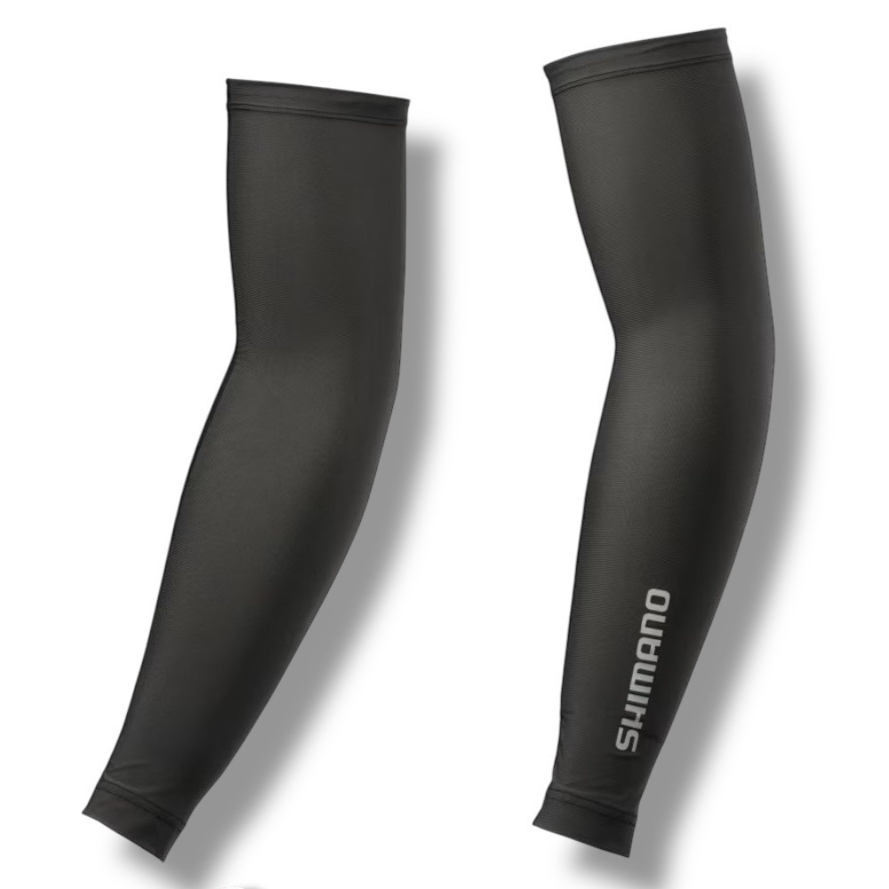 紅海釣具企業社【SHIMANO】AC-061Y 黑色防潑水防曬袖套 (25年春夏款)-規格圖5
