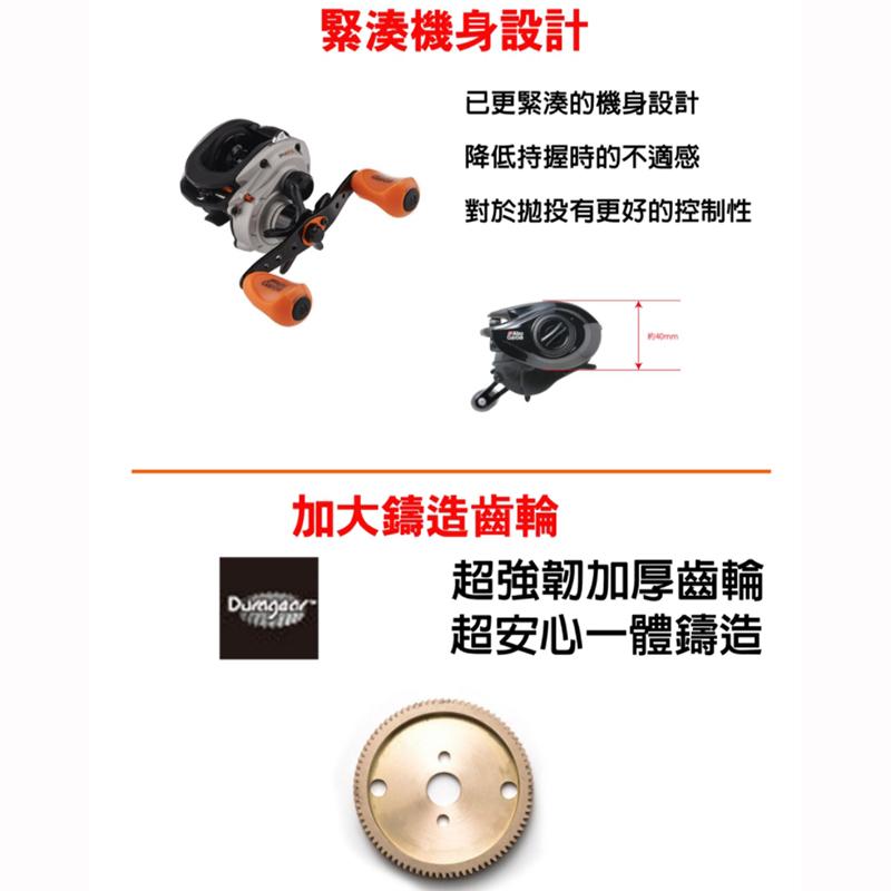 (鴻海釣具企業社 )《ABU》MAX4 STX 小烏龜捲線器 路亞捲線器 兩軸 入門款-細節圖3