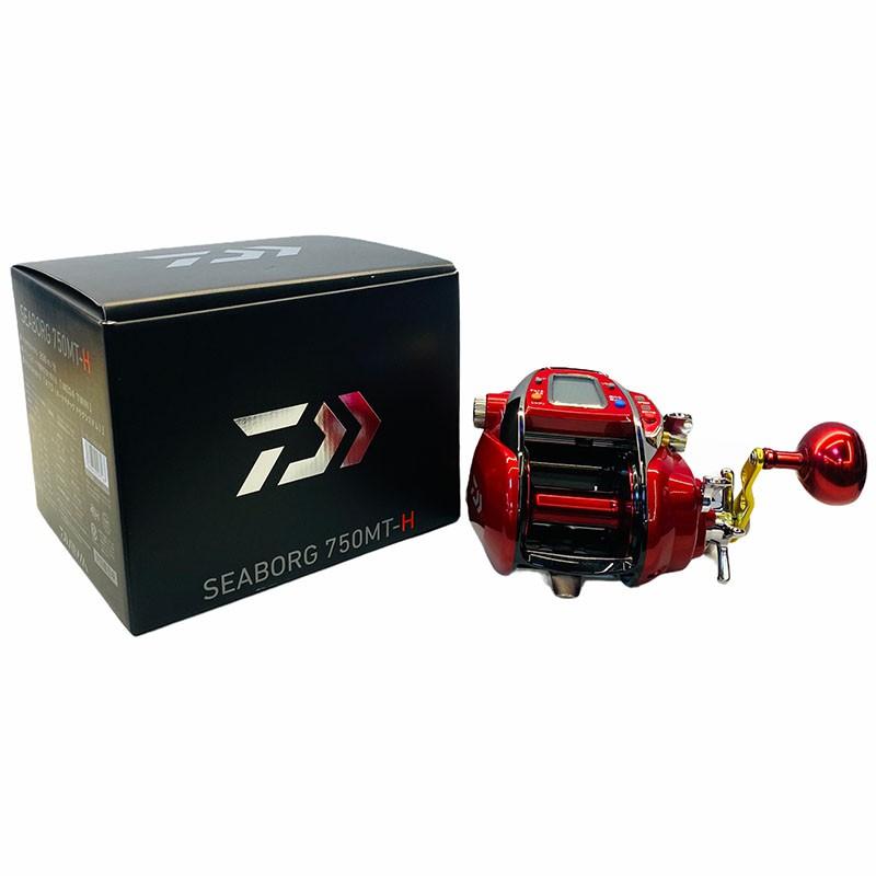 中壢鴻海釣具)《DAIWA》電動捲線器SEABORG 750MT-H (紅怪) 電捲船釣