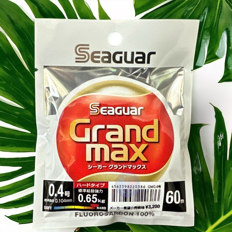 紅海釣具企業社 【Seaguar】GRANDMAX-60M(橘)卡夢線 碳纖線 頂級子線 0.4-5.0號 日本島內線-規格圖6