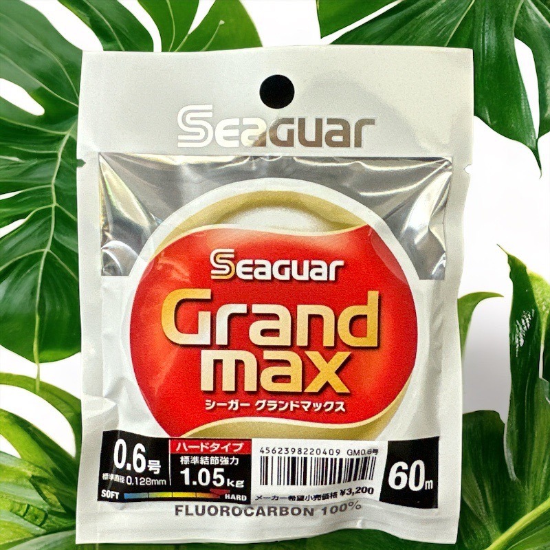 紅海釣具企業社 【Seaguar】GRANDMAX-60M(橘)卡夢線 碳纖線 頂級子線 0.4-5.0號 日本島內線-規格圖6