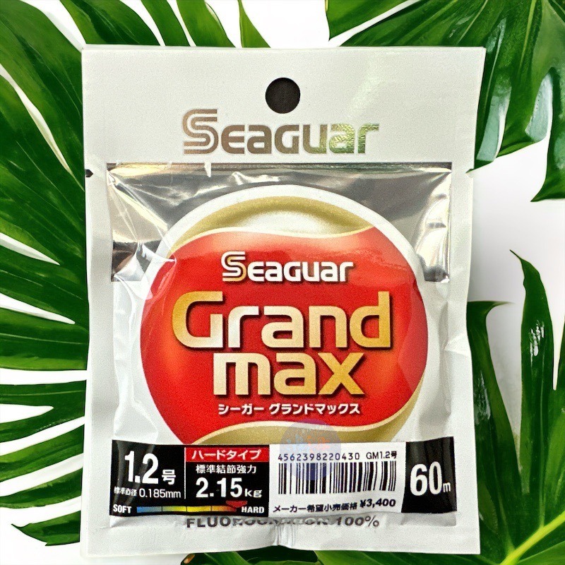 紅海釣具企業社 【Seaguar】GRANDMAX-60M(橘)卡夢線 碳纖線 頂級子線 0.4-5.0號 日本島內線-規格圖6