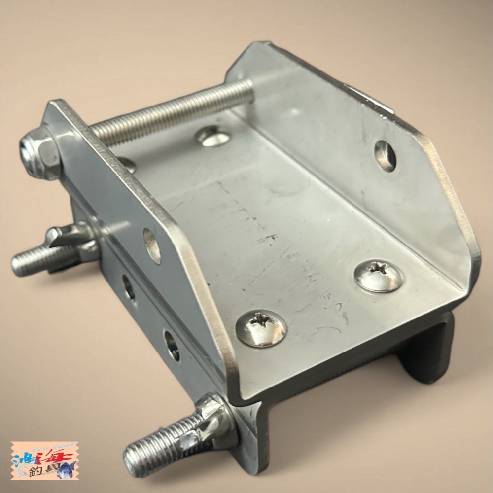 (紅海釣具企業社 ) 海鷹轉速攻船竿架轉接座 不鏽鋼轉接座 海鷹船竿架轉接座 船釣裝備-細節圖5