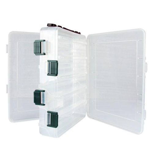 (鴻海釣具企業社 )《V-FOX》Maruechii MB-9328 雙面盒 零件盒 假餌 鐵板 收納盒 木蝦盒