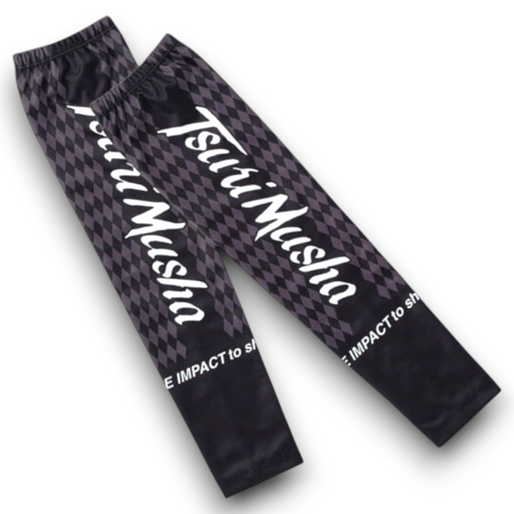 中壢紅海釣具【TSuriMusha】 釣武者 涼感袖套 鬼頭袖套 防曬袖套 釣魚袖套 冷感防曬袖套-細節圖2