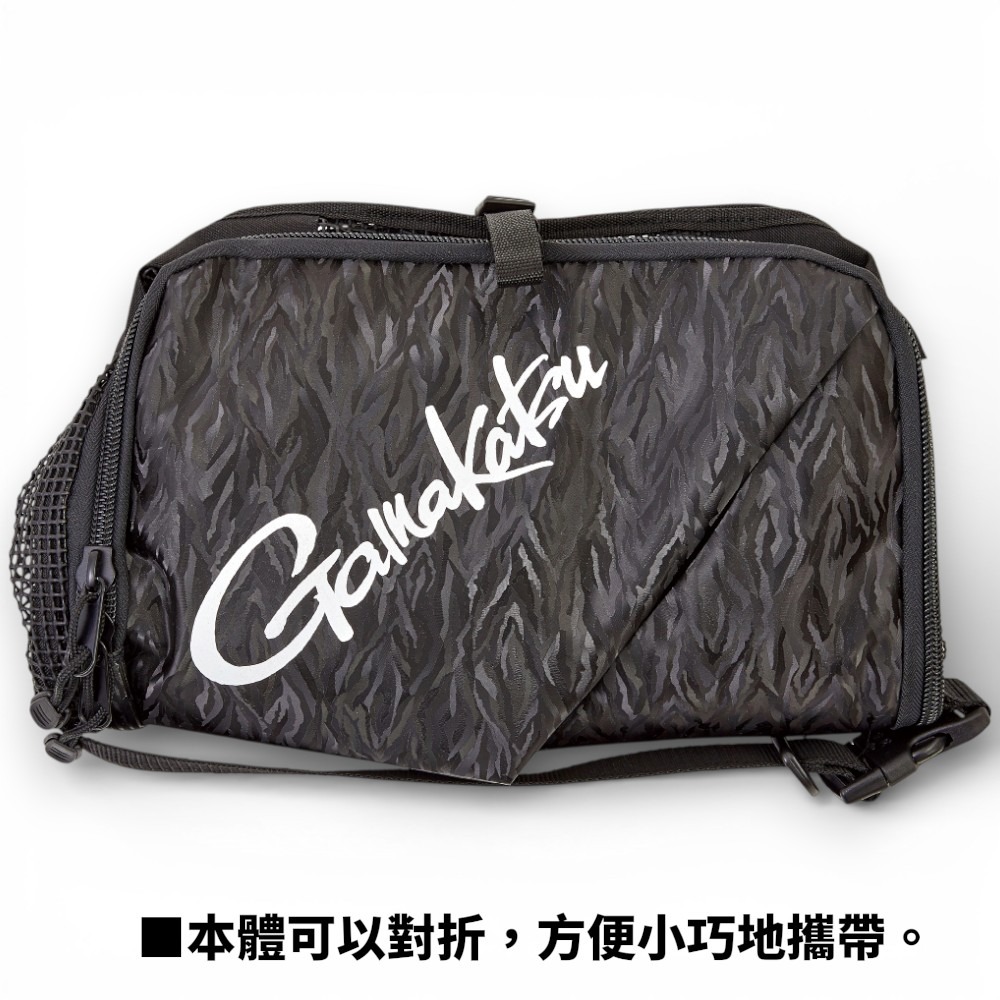 中壢紅海釣具【gamakatsu】GM-2543 黑色(gamakatsu) 黑色(BLACK WORKS)活漁網-細節圖2
