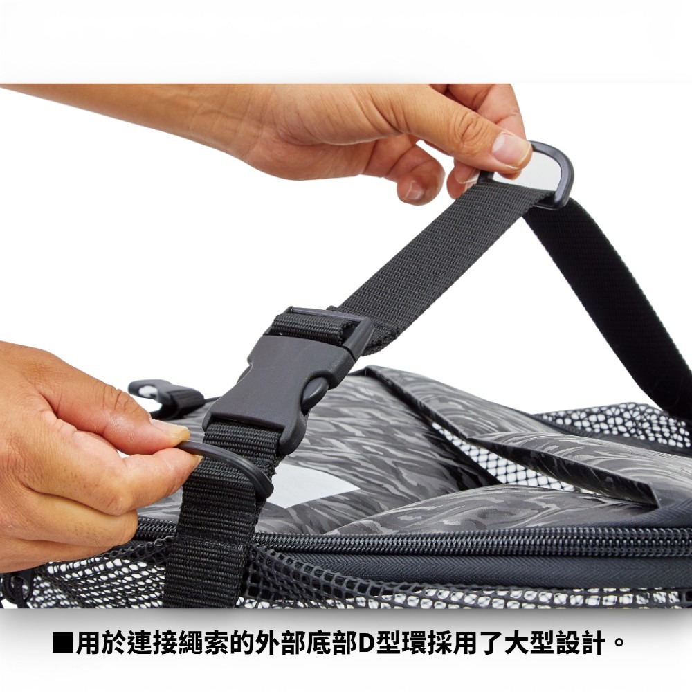 中壢紅海釣具【gamakatsu】GM-2543 黑色(gamakatsu) 黑色(BLACK WORKS)活漁網-細節圖7