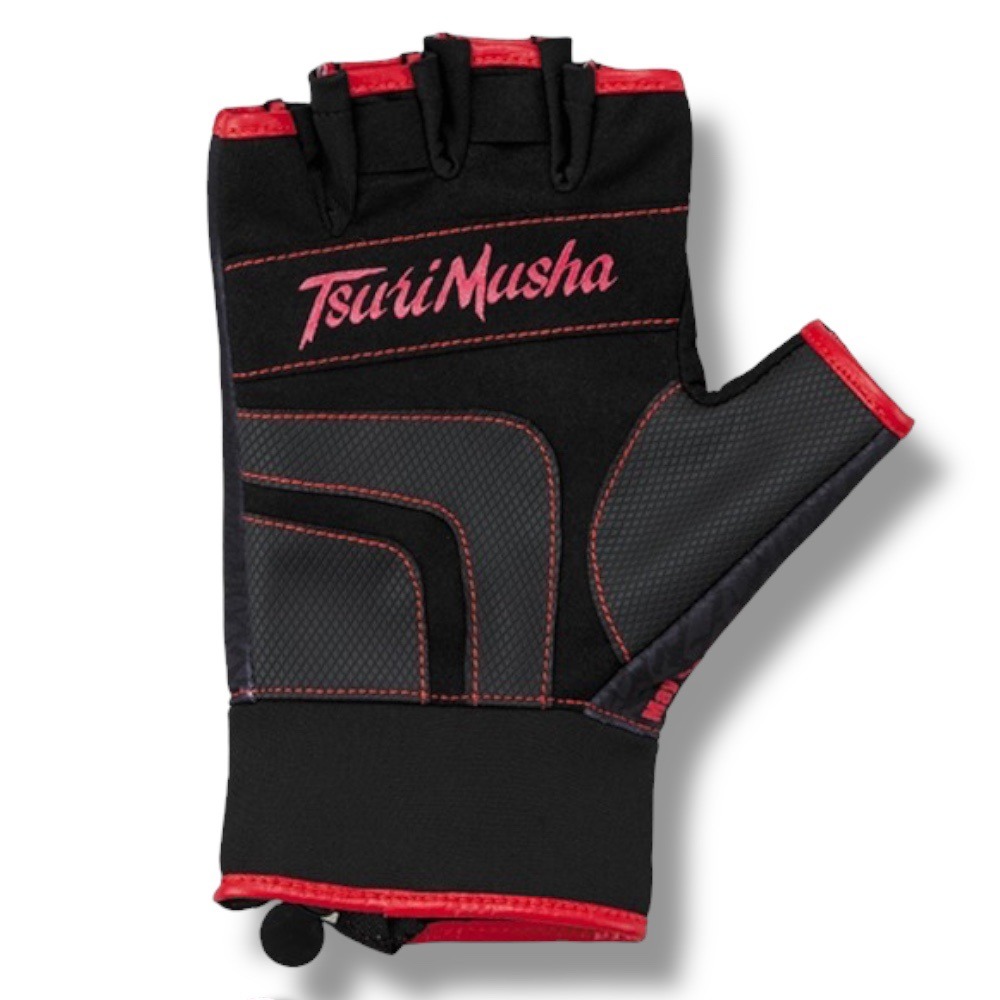 紅海釣具企業社【TSuriMusha】釣武者 五指釣魚手套 (25年春夏款)-細節圖4