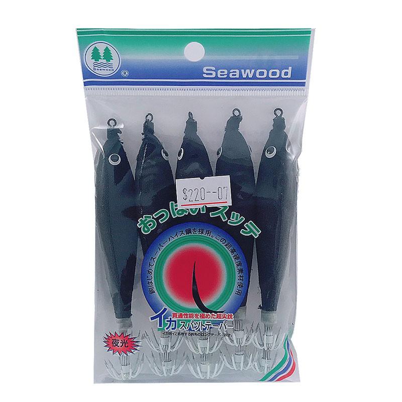 紅海釣具企業社  《seawood》透抽夜光鉤布挫(布捲)-細節圖2