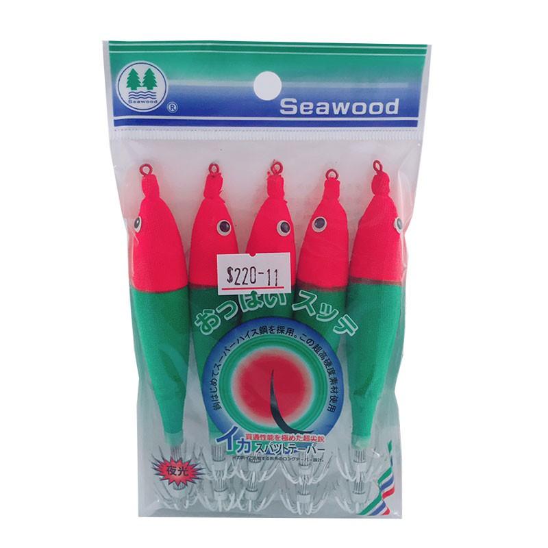 紅海釣具企業社  《seawood》透抽夜光鉤布挫(布捲)-細節圖5