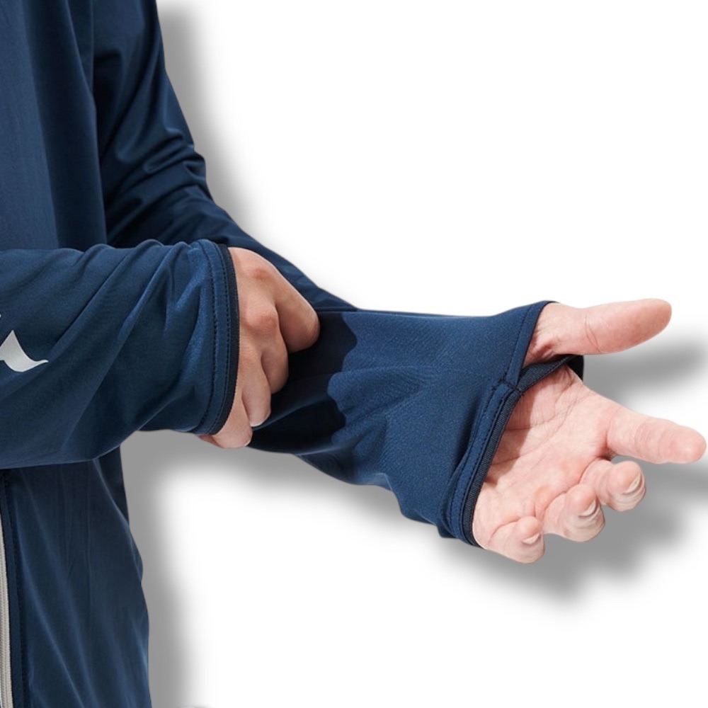 紅海釣具企業社【DAIWA】DE-6125 ICEDRY® 黑色全拉鍊連帽防曬釣魚長袖  [25年款] 速乾-細節圖5