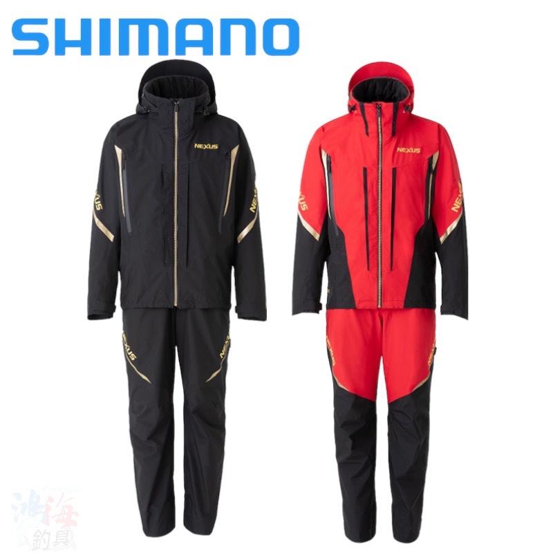 中壢鴻海釣具《SHIMANO》RT-119U NEXUS GORETEX 防寒釣魚套裝 保暖