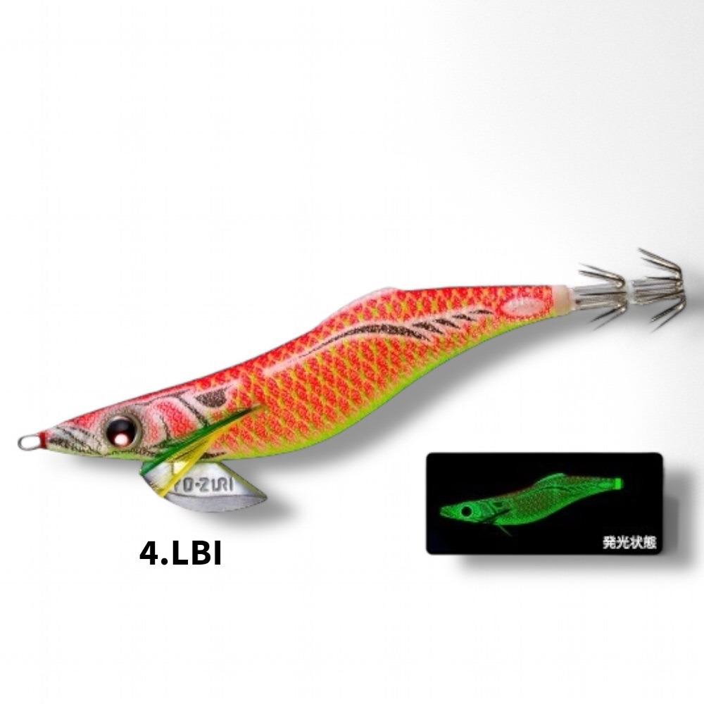 紅海釣具企業社【YO-ZURI】A1748 A-1748 1748 3.5吋 19g 木蝦 餌木 軟絲 花枝 路亞-規格圖11