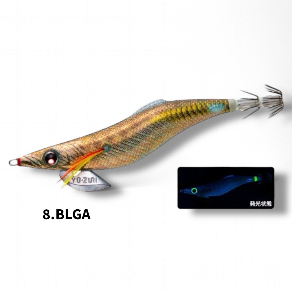 紅海釣具企業社【YO-ZURI】A1748 A-1748 1748 3.5吋 19g 木蝦 餌木 軟絲 花枝 路亞-規格圖11