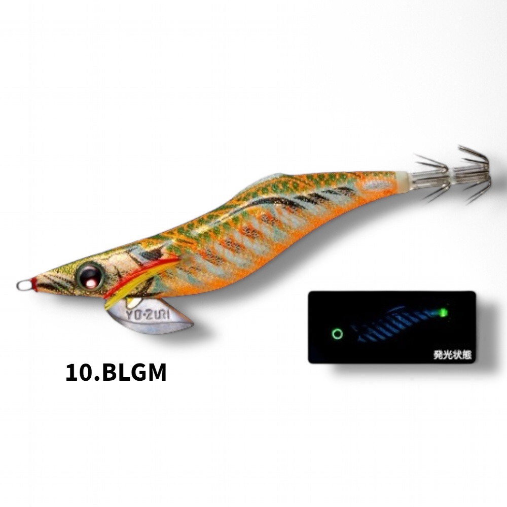 紅海釣具企業社【YO-ZURI】A1748 A-1748 1748 3.5吋 19g 木蝦 餌木 軟絲 花枝 路亞-規格圖11