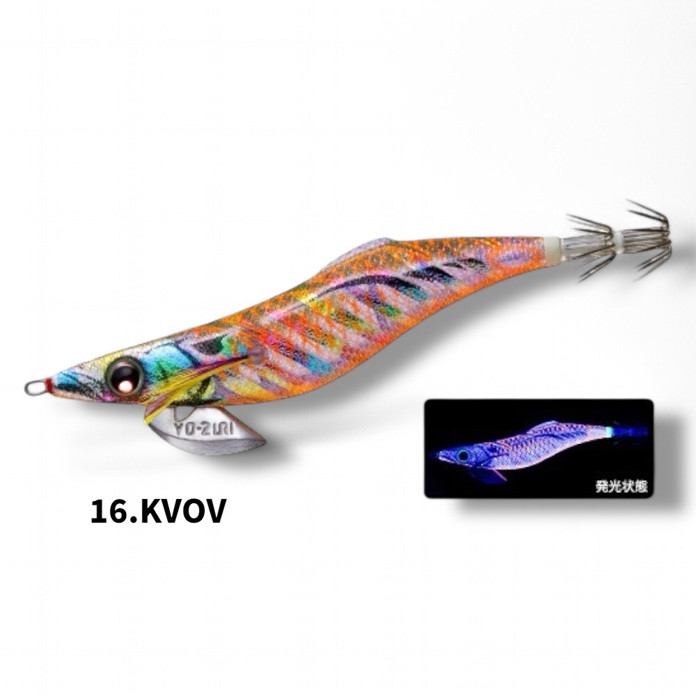 紅海釣具企業社【YO-ZURI】A1748 A-1748 1748 3.5吋 19g 木蝦 餌木 軟絲 花枝 路亞-規格圖11