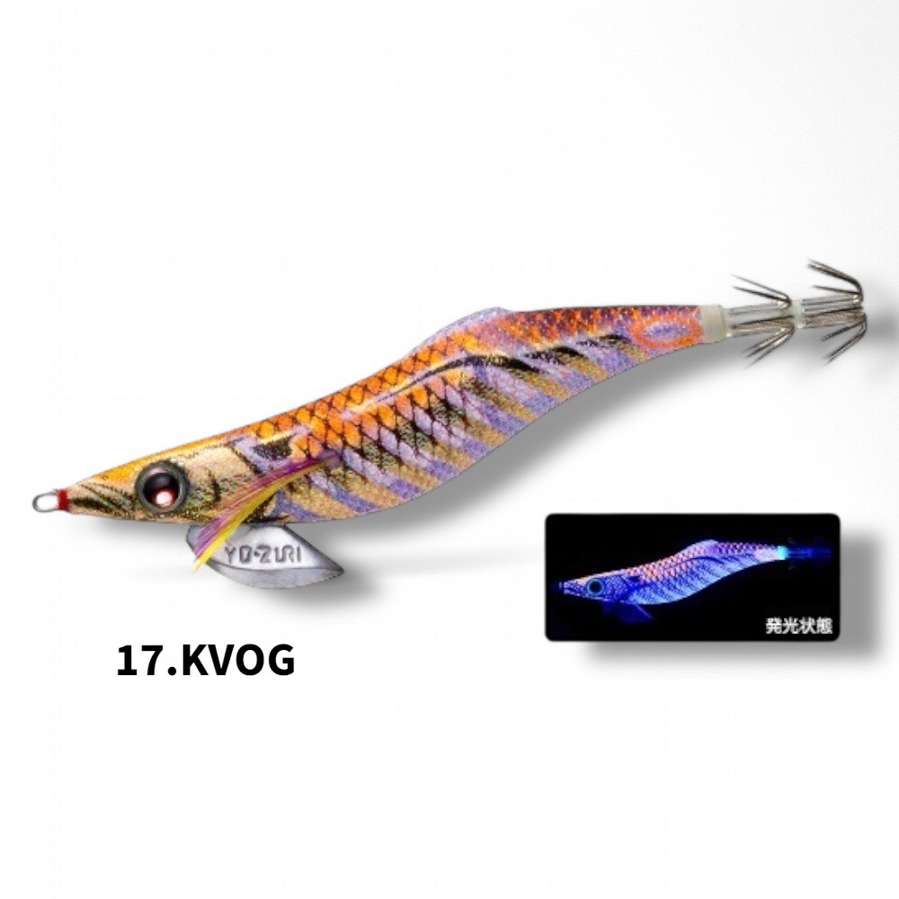紅海釣具企業社【YO-ZURI】A1748 A-1748 1748 3.5吋 19g 木蝦 餌木 軟絲 花枝 路亞-規格圖11