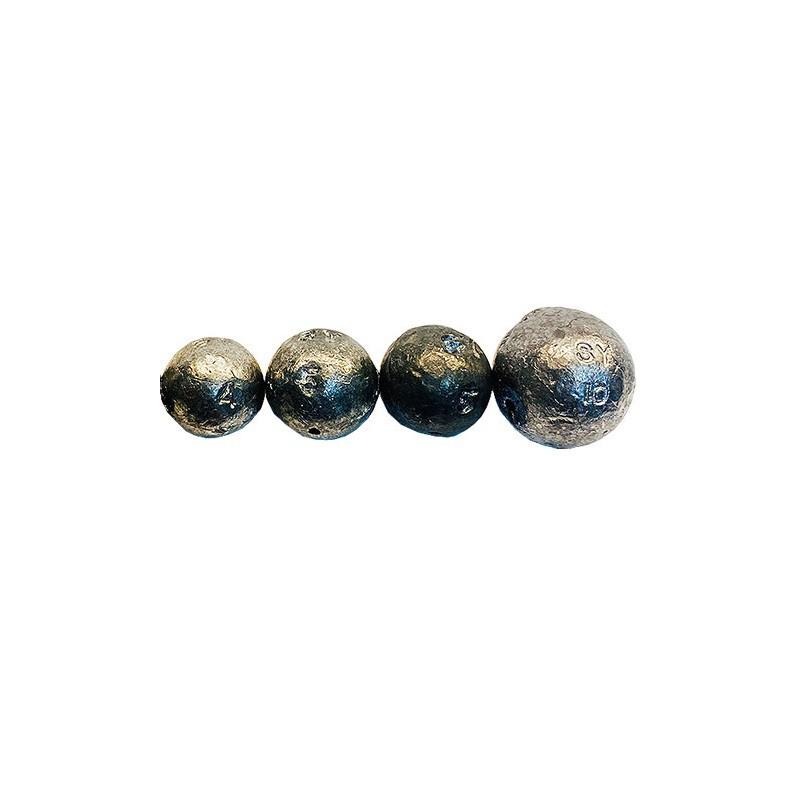 (紅海釣具企業社 )圓鉛 中通圓鉛 釣魚鉛錘 海釣沉底 浮標配重 鉛錘-細節圖4