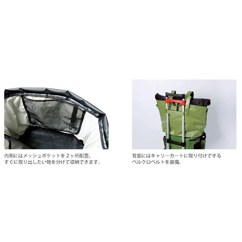 鴻海釣具企業社 《MARUKYU》MQ-01 黑色防水置物袋 肩背包 斜背包 防水袋-細節圖2