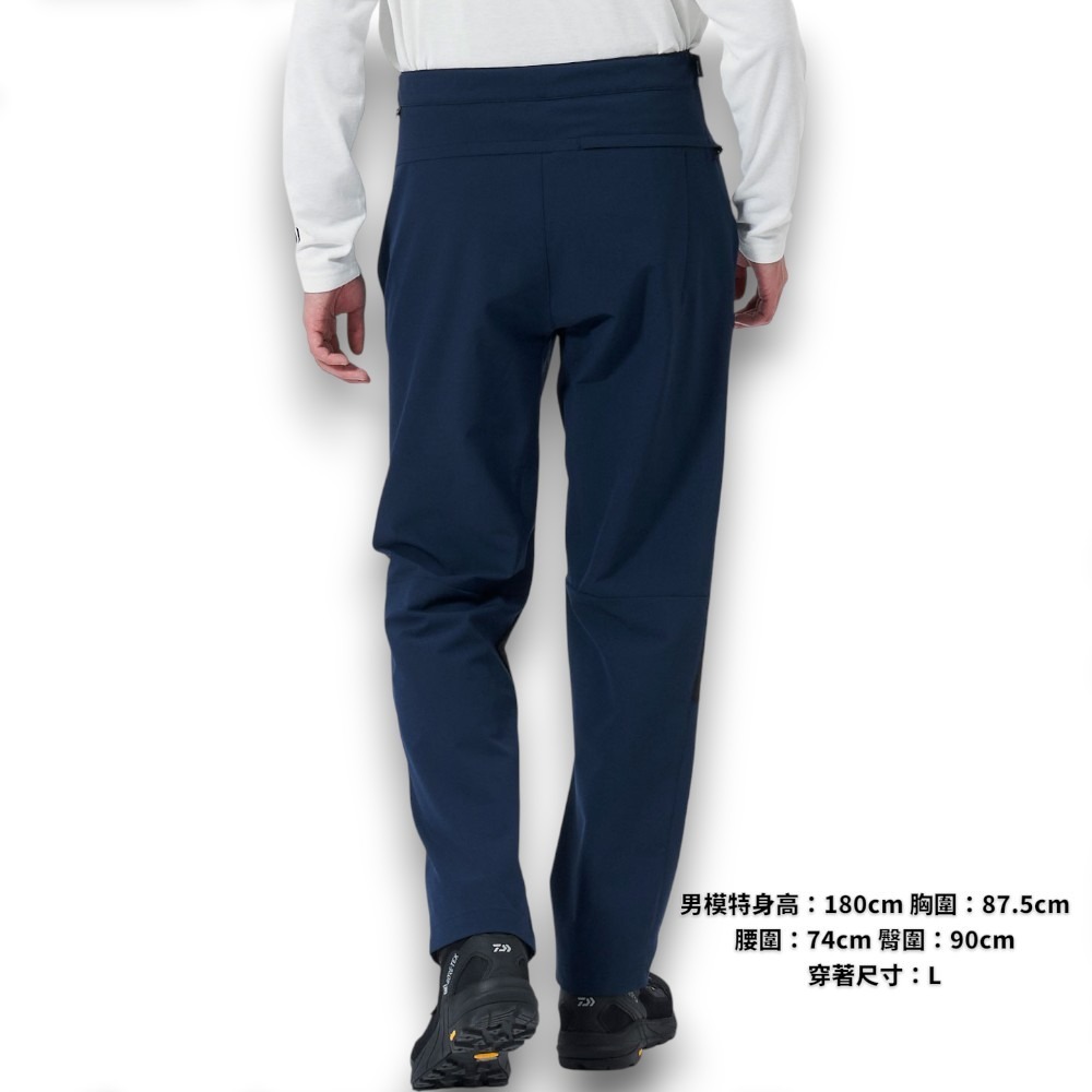 中壢紅海釣具【DAIWA】DP-8925 CORDURA 黑色多功能耐磨防潑水釣魚長褲 (25年秋冬款)-細節圖4