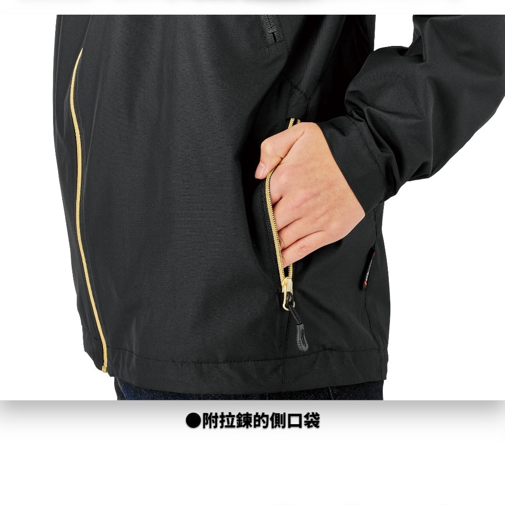 中壢紅海釣具【gamakatsu】GM-3792 連帽防風外套 (25年秋冬款) GM3792 防潑水外套-細節圖5