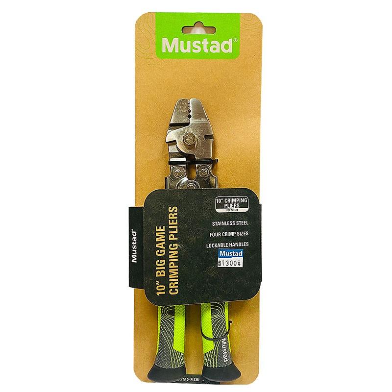 (鴻海釣具企業社 )《Mustad》慕斯達 MT118不鏽鋼壓管鉗 不鏽鋼 鋁管鉗 (綠標) 船釣裝備-細節圖5