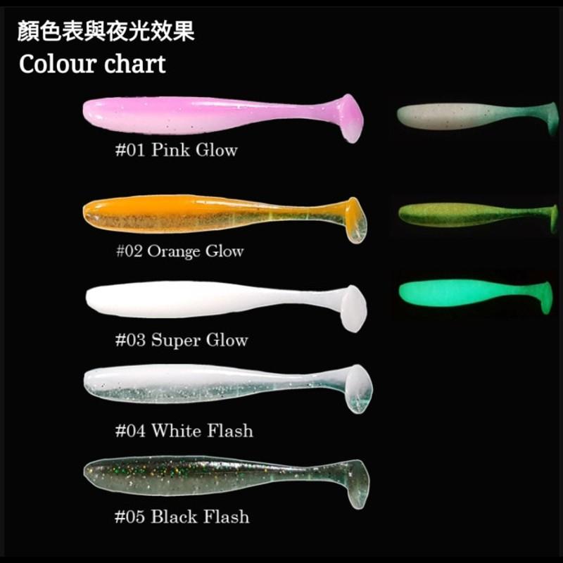 (紅海釣具企業社 )【MR.BEE蜜蜂先生】快跑鼠尾軟蟲 3.0吋 (顏色內詳)-細節圖3