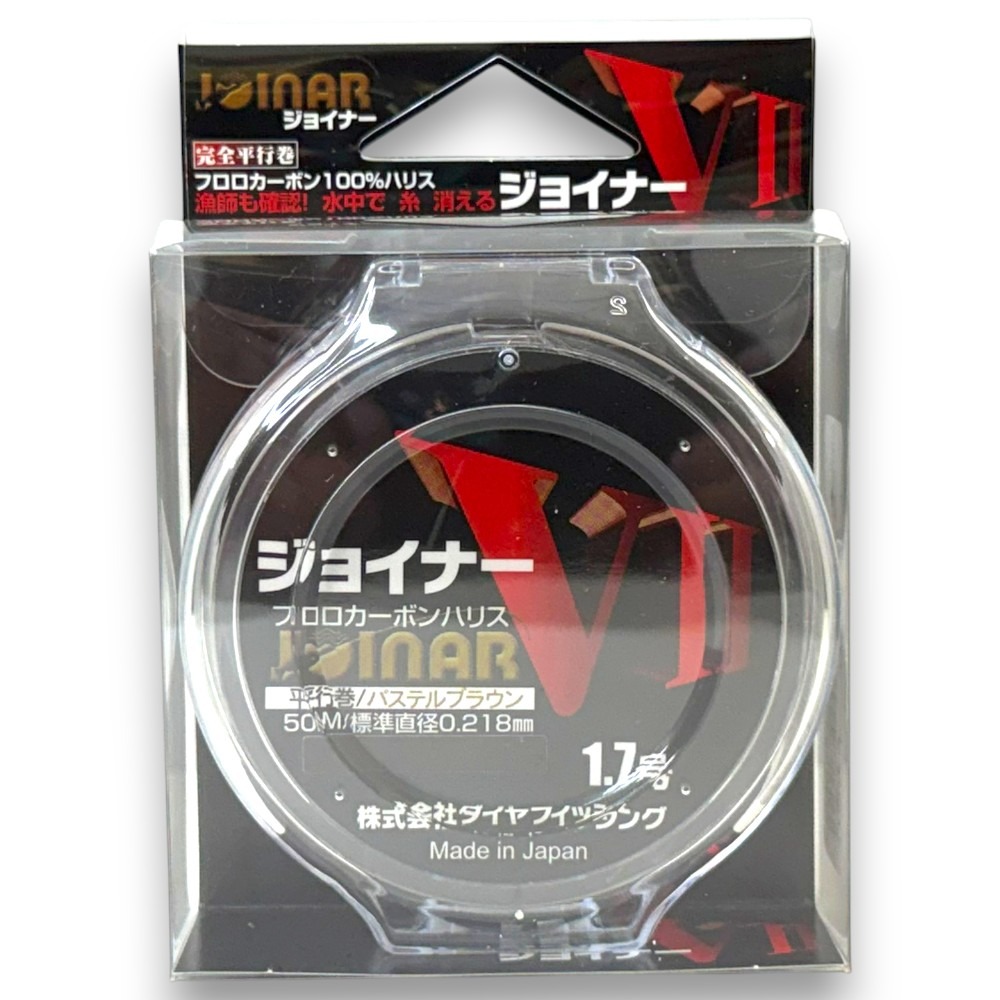 紅海釣具企業社  日本島內線【DiaFishing】DIA VⅡ VII 卡夢線 50M 碳素線 碳纖線 子線 磯釣-規格圖7