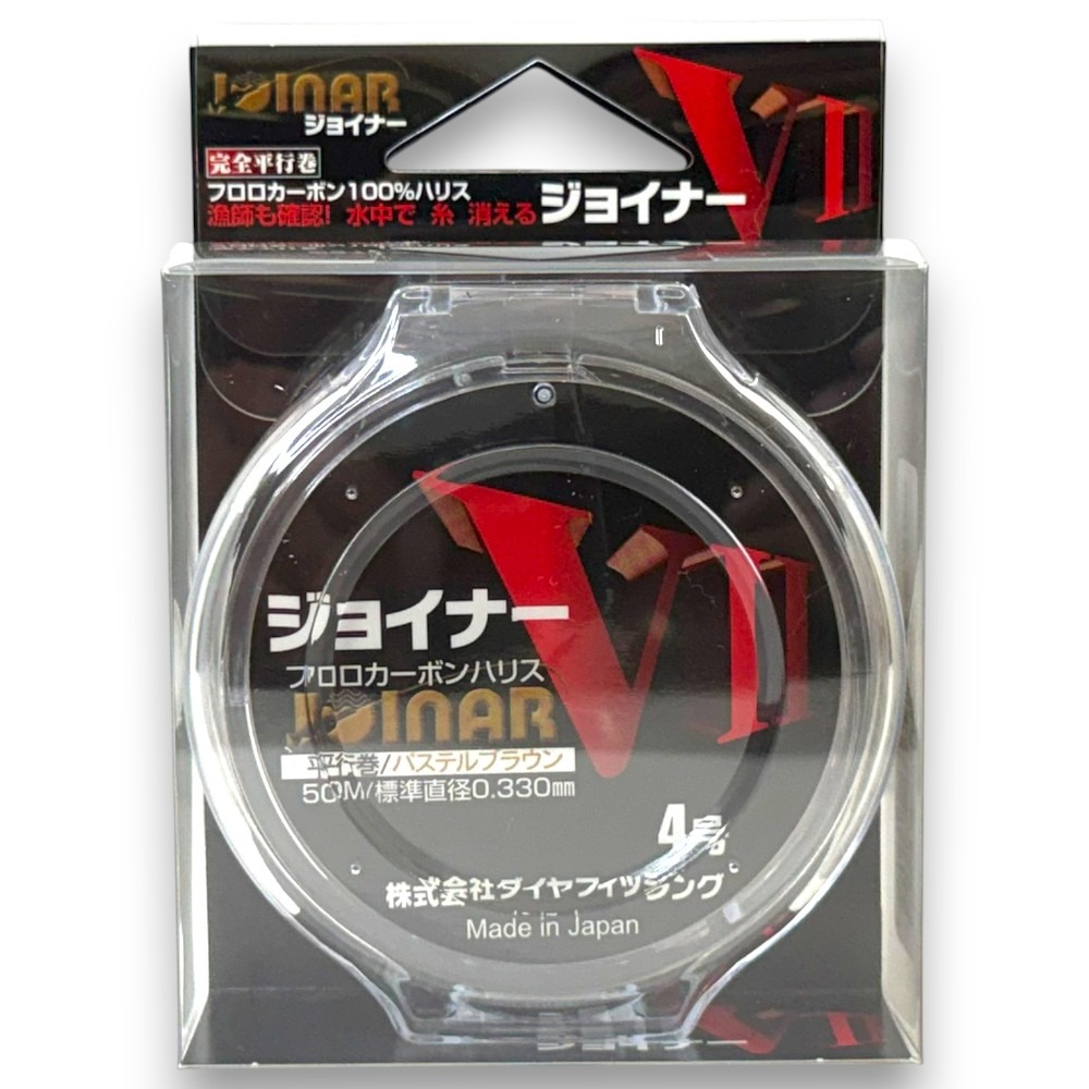 紅海釣具企業社  日本島內線【DiaFishing】DIA VⅡ VII 卡夢線 50M 碳素線 碳纖線 子線 磯釣-規格圖7