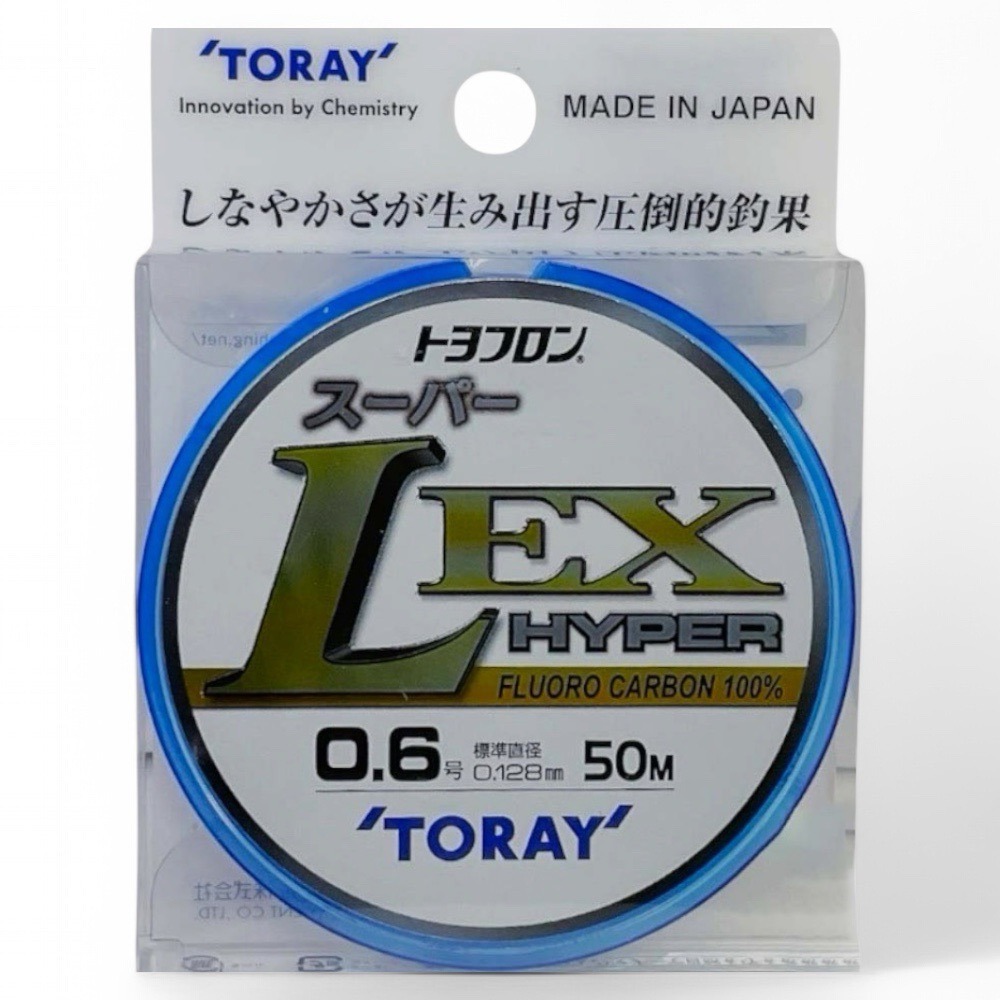 中壢鴻海釣具【TORAY】  EX-50M 碳素線 碳纖線 卡夢線 子線 磯釣魚線 LEX 20 新款-規格圖11