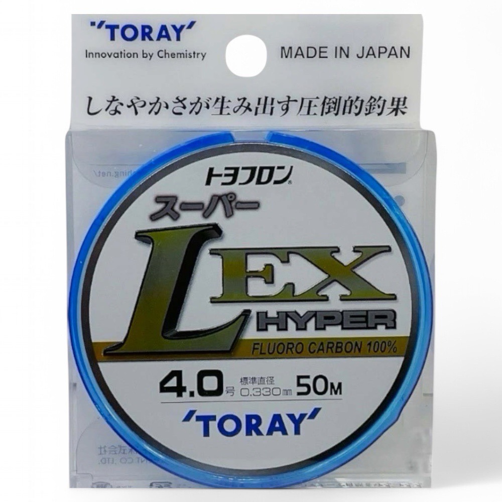 中壢鴻海釣具【TORAY】  EX-50M 碳素線 碳纖線 卡夢線 子線 磯釣魚線 LEX 20 新款-規格圖11