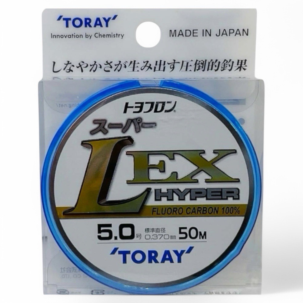 中壢鴻海釣具【TORAY】  EX-50M 碳素線 碳纖線 卡夢線 子線 磯釣魚線 LEX 20 新款-規格圖11