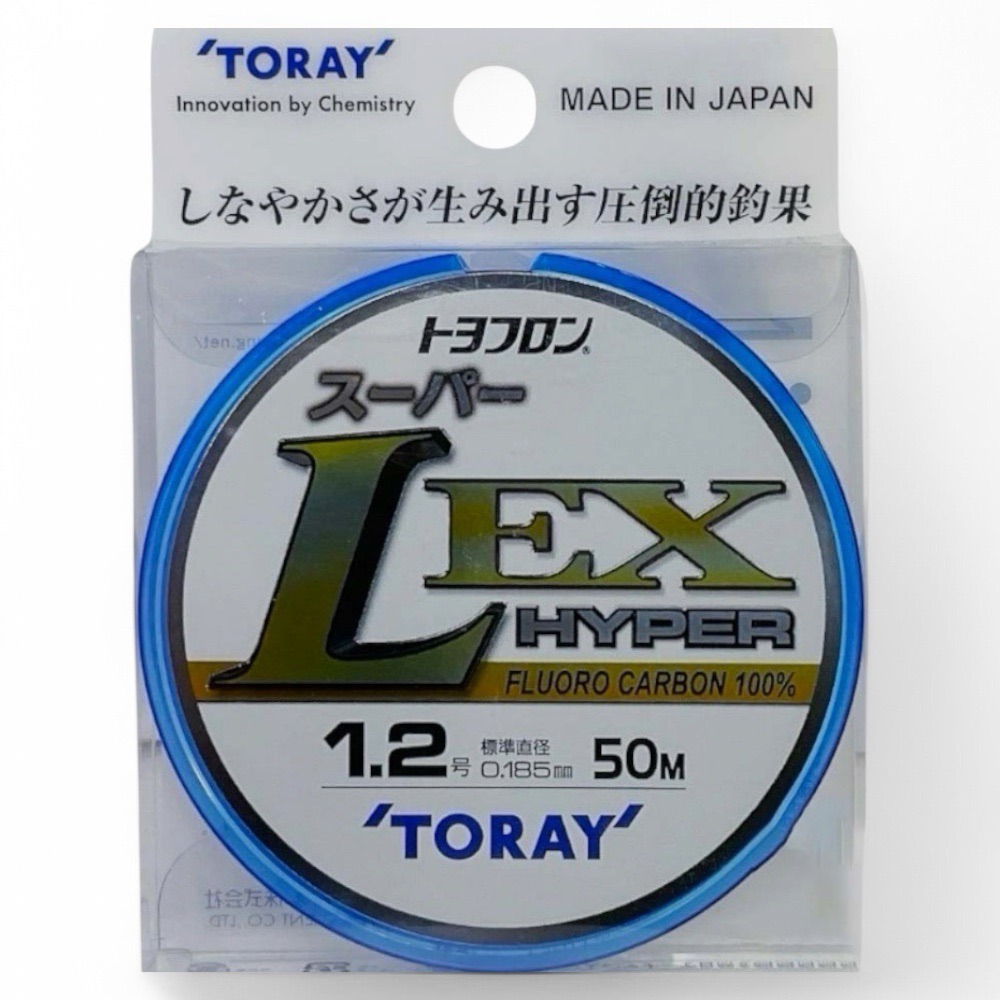 中壢鴻海釣具【TORAY】  EX-50M 碳素線 碳纖線 卡夢線 子線 磯釣魚線 LEX 20 新款-規格圖11