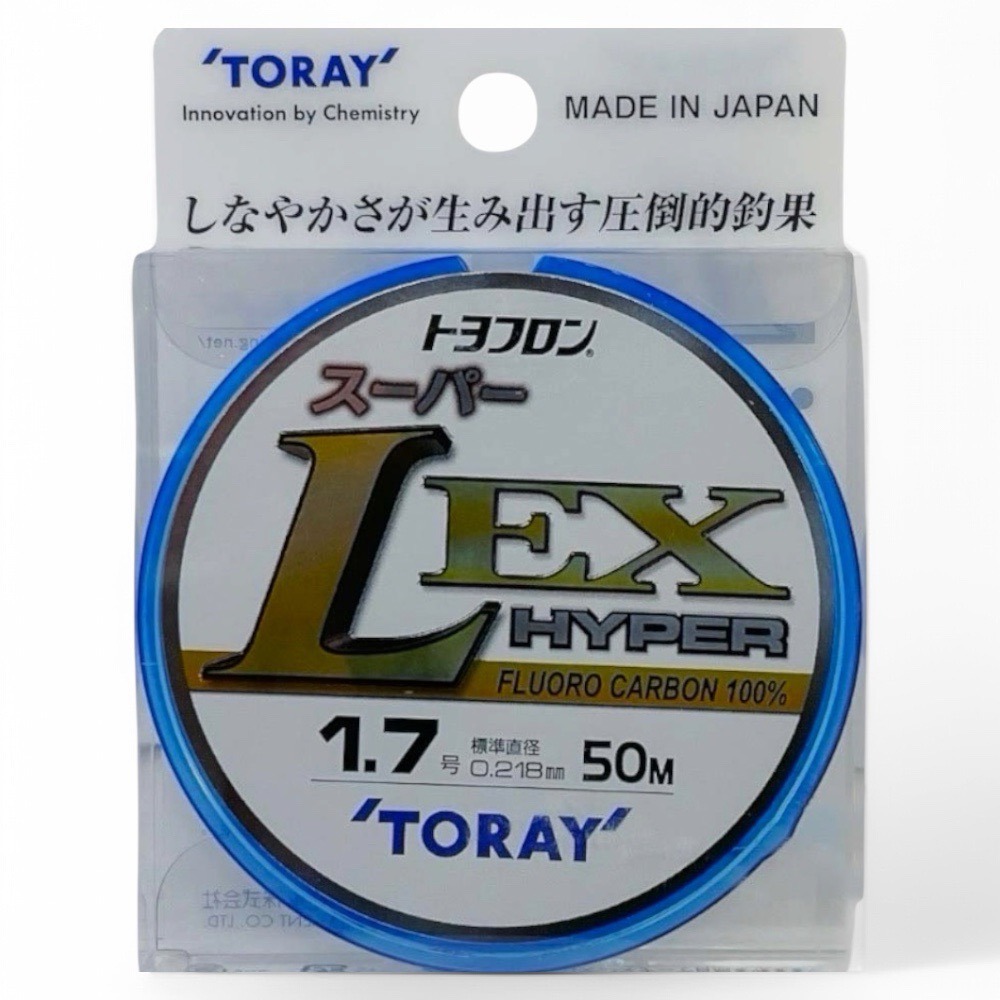 中壢鴻海釣具【TORAY】  EX-50M 碳素線 碳纖線 卡夢線 子線 磯釣魚線 LEX 20 新款-規格圖11