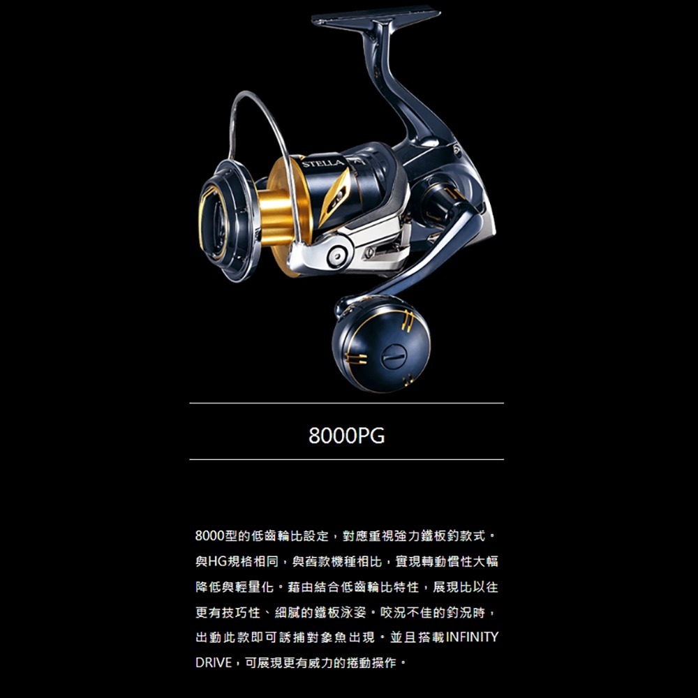 中壢紅海釣具【SHIMANO】STELLA SW系列 捲線器 史鐵拉 頂級紡車捲線器 岸拋 小搞搞 海釣池-規格圖6