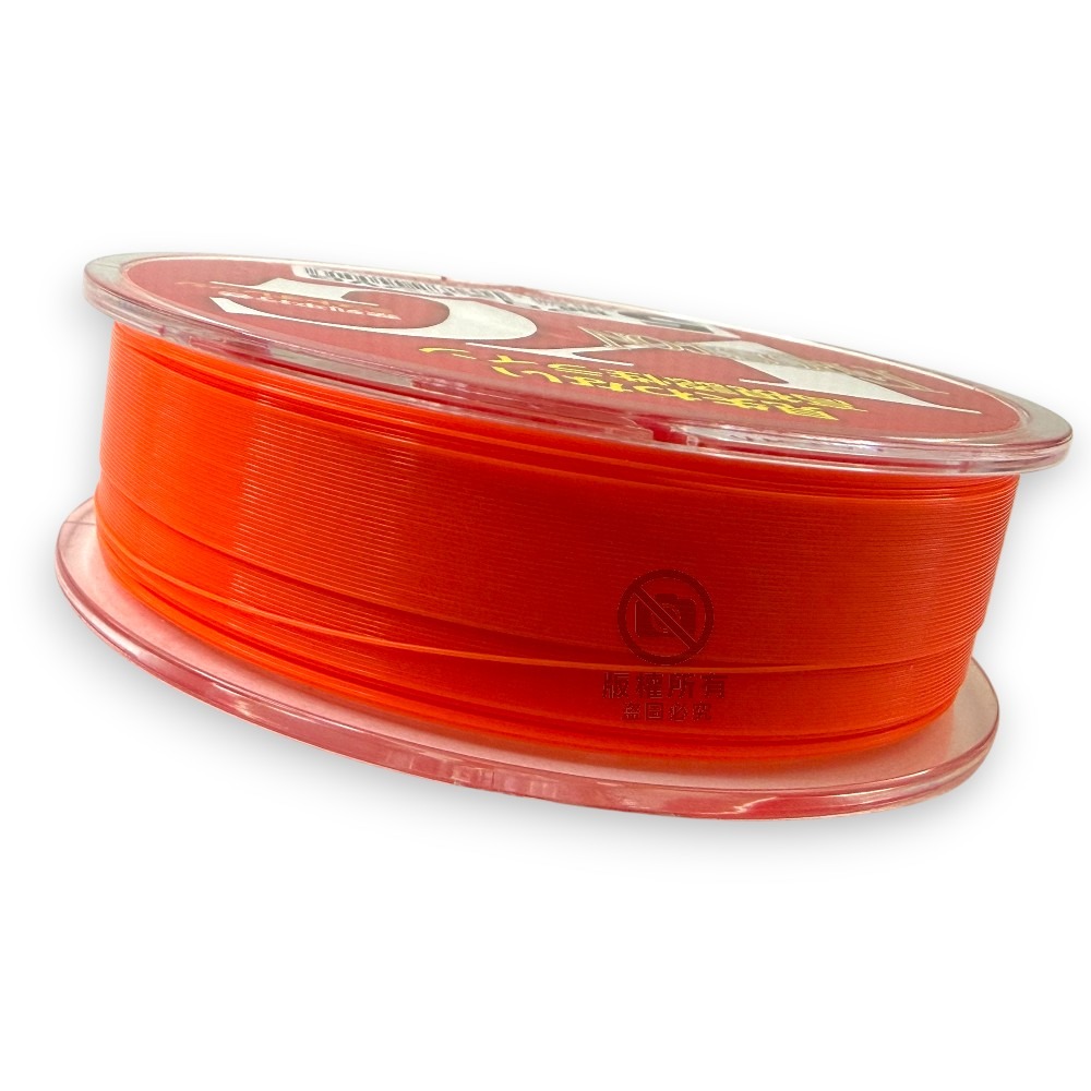 紅海釣具企業社 日本島內線【DiaFishing】フロストン VG 橘紅 磯釣母線 150m 尼龍線 全泳層-細節圖4