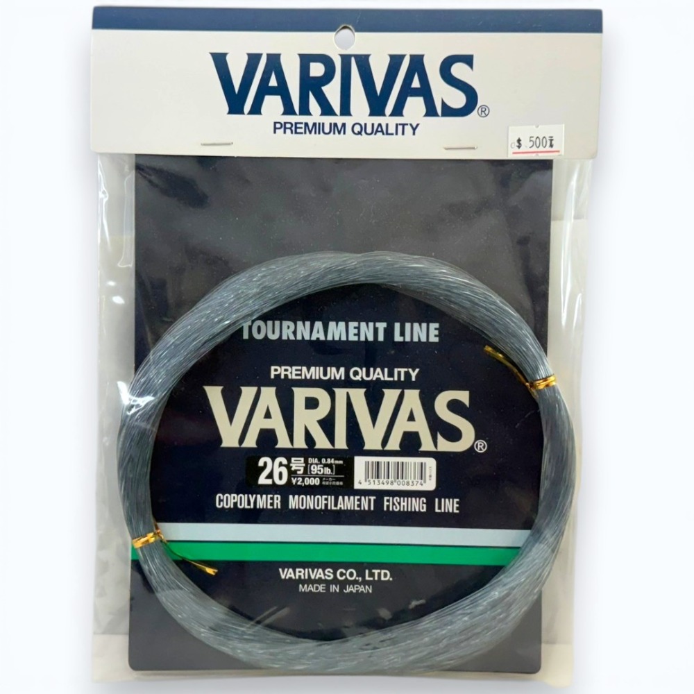 中壢紅海釣具【VARIVAS】PREMIUM QUALITY 漁業專用大物線 50M 大物尼龍線  龍膽石斑 船釣-規格圖7
