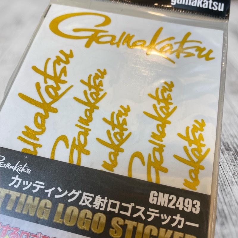 (鴻海釣具企業社)《gamakatsu》GM-2493 標誌貼紙 金色貼紙-細節圖3