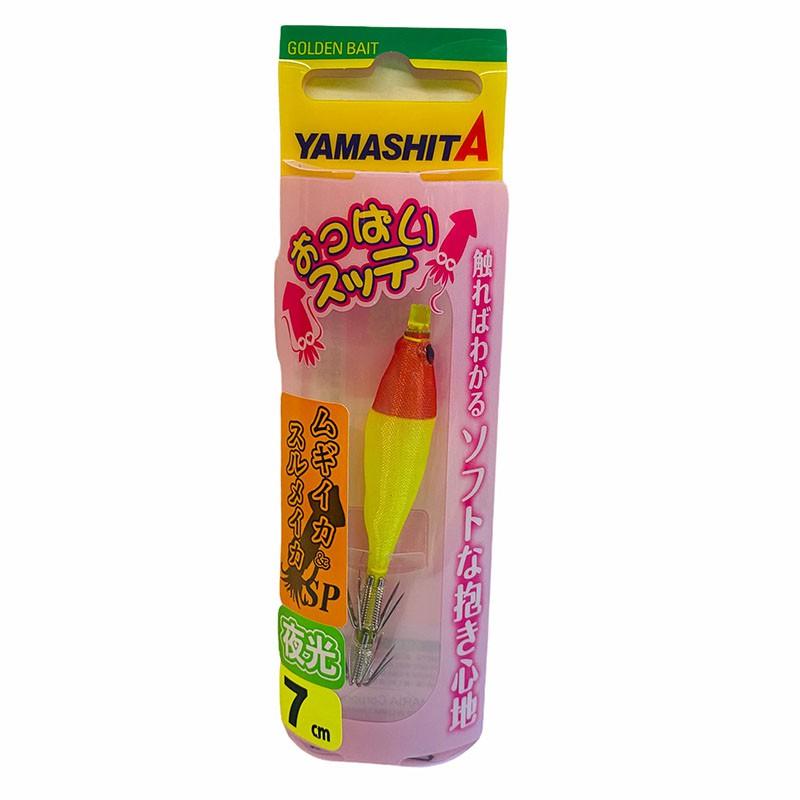 (紅海釣具企業社)《YAMASHITA》おっ布捲 7CM-2段針果凍蝦 布捲 船釣 透抽 單支 果凍型布卷-細節圖3