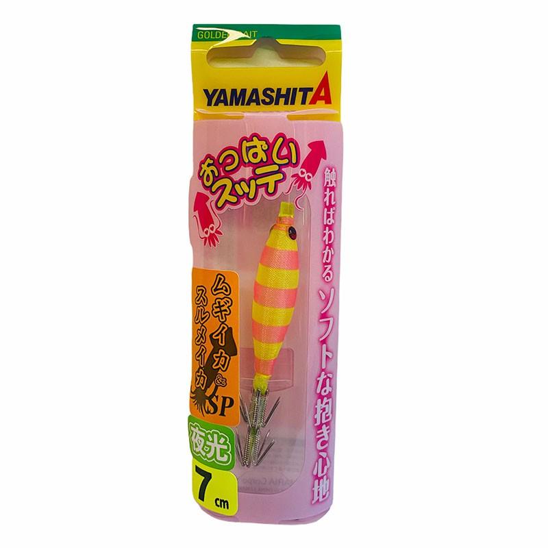 (紅海釣具企業社)《YAMASHITA》おっ布捲 7CM-2段針果凍蝦 布捲 船釣 透抽 單支 果凍型布卷-細節圖4