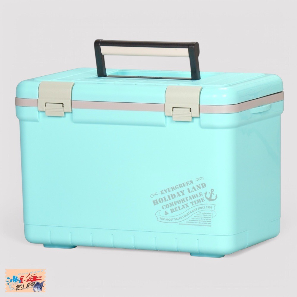 中壢鴻海釣具【SHINWA】伸和 HOLIDAY CBX-22L 冰箱  硬式冰箱 保冷冰桶 釣魚冰箱 露營(日本製)-規格圖11
