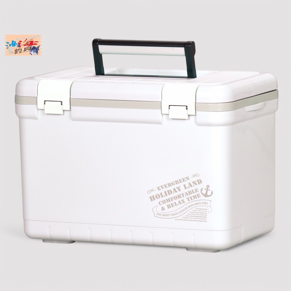 中壢鴻海釣具【SHINWA】伸和 HOLIDAY CBX-22L 冰箱  硬式冰箱 保冷冰桶 釣魚冰箱 露營(日本製)-規格圖11