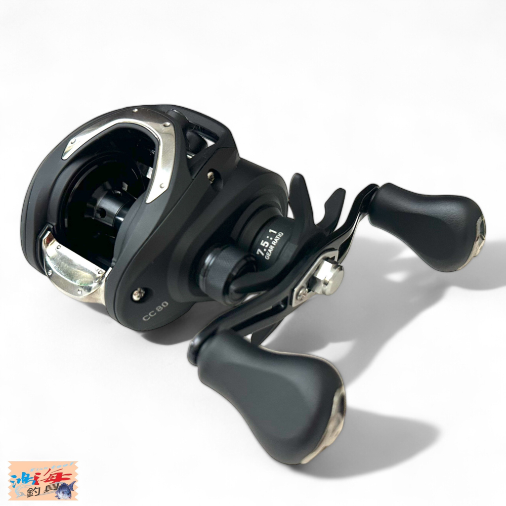 (鴻海釣具企業社)《DAIWA》CC80HS 小烏龜捲線器 入門款雙軸捲線器 路亞-細節圖3